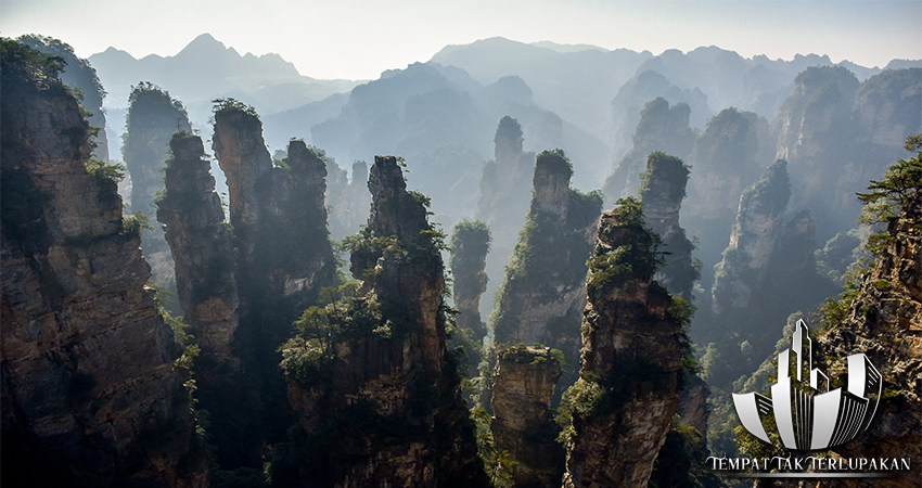 Zhangjiajie, Avatar China Yang Nyata