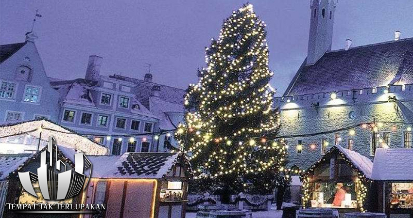 Pasar Natal Tradisional di Jantung Tallinn